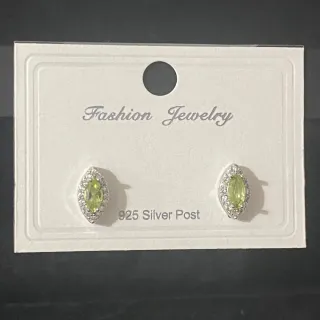Pendientes Peridoto Natural