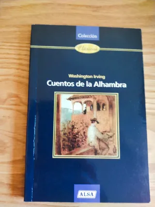 Libro cuentos de la Alhambra