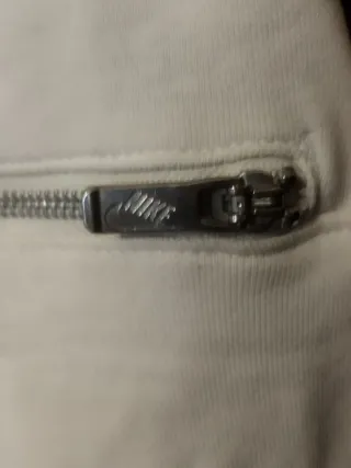 Pantalón chándal Nike unisex blanco