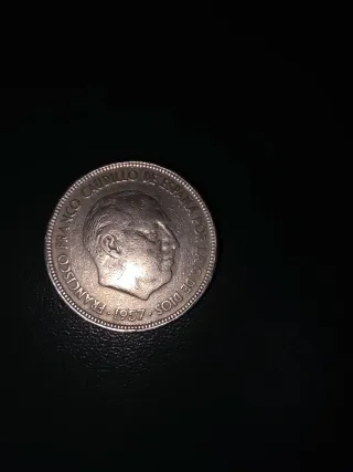 Moneda 50 Pesetas 1957 *59