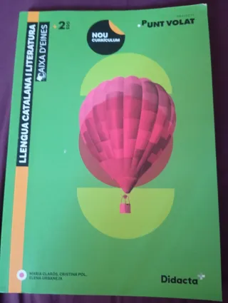 Llengua Catalana i Literatura 2 ESO Punt volat