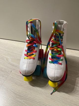 Patines Ajustables Blanco T.31/34 Decathlon