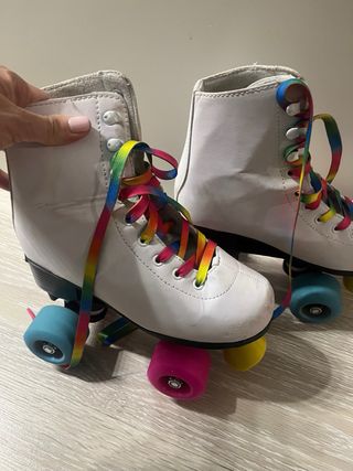 Patines Ajustables Blanco T.31/34 Decathlon