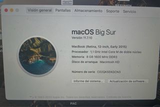 MacBook 12 256GB Gris Espacial