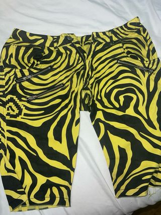 Pantalones LMFAO Cebra Amarillo y Negro