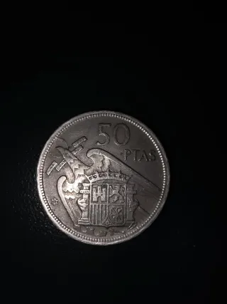 Moneda 50 Pesetas 1957 *58