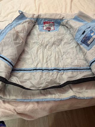 Chaqueta de esquí azul mujer