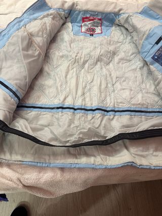 Chaqueta de esquí azul mujer