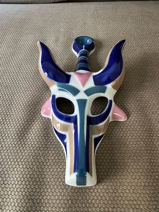 6 Máscaras Cerámica Sargadelos