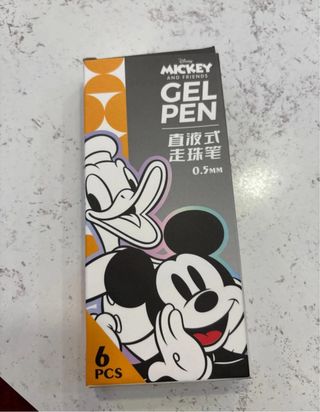 Confezione da 6 Penne Mickey Mouse Nuove