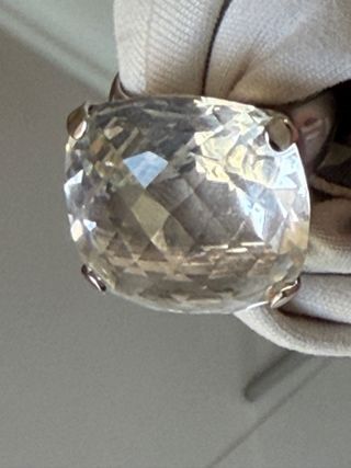 Anello Swarovski Argento Cristallo