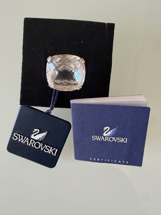 Anello Swarovski Argento Cristallo