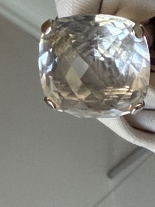 Anello Swarovski Argento Cristallo