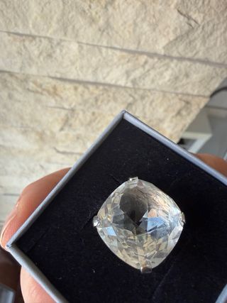 Anello Swarovski Argento Cristallo