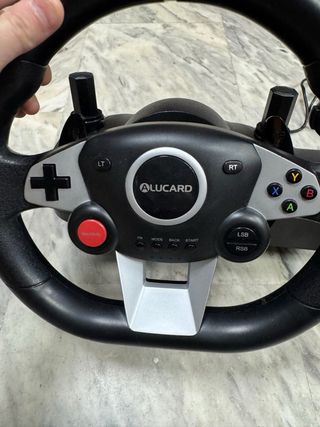Volante OLUCARD con pedales y palanca