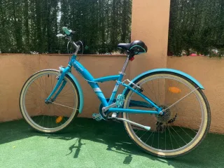 Bicicleta junior azul