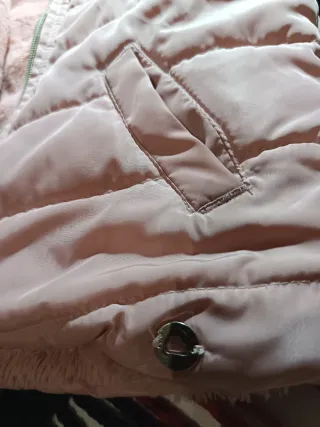 Giacca bambina rosa pelliccia Mayoral