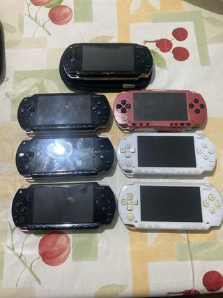 7 Consolas Sony PSP