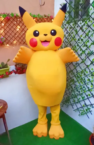 Disfraz Pikachu usado