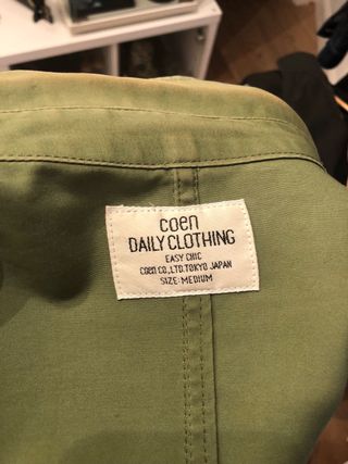 Chamarra Militar Cohen Verde Oliva