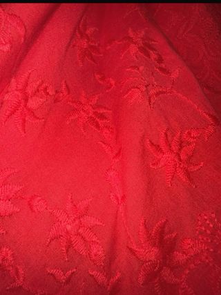 Vestido de flamenca rojo Micaela Villa talla 36