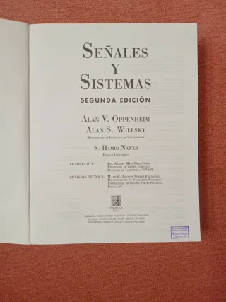 Senales y Sistemas (Spanish Edition) Segunda Edici