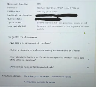 Portátil Gaming MSI