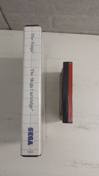 The Ninja Sega Master System Caja y Cartucho