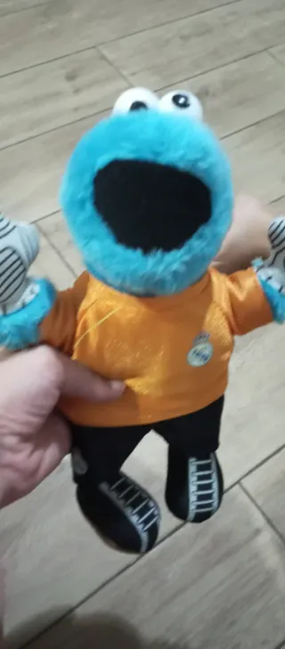 Peluche Cookie Monster Real Madrid