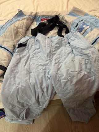 Pantalón de esquí mujer azul