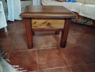 Mesa de centro de madera