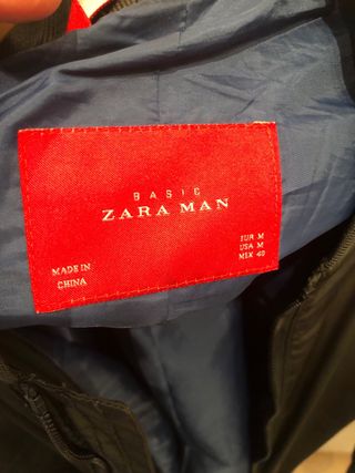 Chamarra Zara Verde Oliva