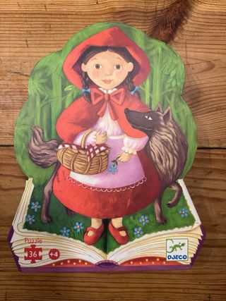 3 Puzzles Djeco Bomberos 16, 24 y 36 piezas