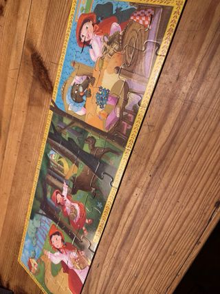 3 Puzzles Djeco Bomberos 16, 24 y 36 piezas