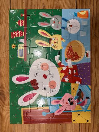 3 Puzzles Djeco Bomberos 16, 24 y 36 piezas