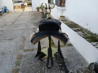 Montura vaquera Juan Pizarro centeno