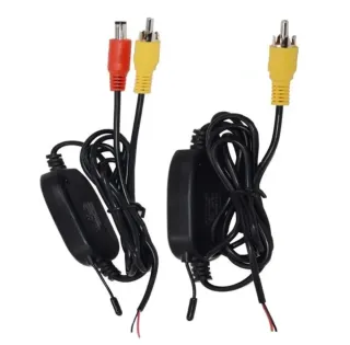 Transmisor y receptor video inalambrico para coche