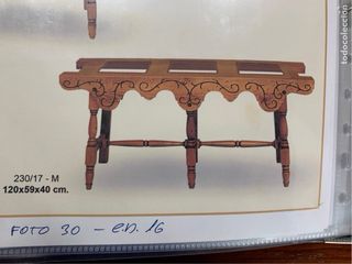 Mueble madera para 3 cántaros