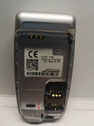 Alcatel E257 Movistar Argento - Telefono a conchiglia