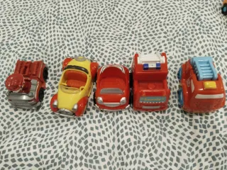 Lote de 5 coches de juguete
