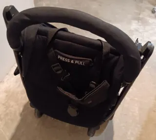 Silla de paseo Hauck negra !!!