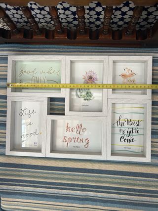 Marco de fotos múltiple madera