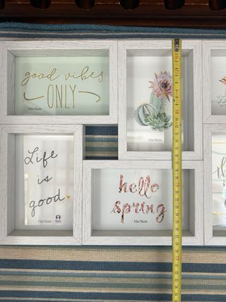 Marco de fotos múltiple madera