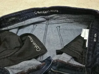 Jeans Calvin Klein W31 L32 Blu Scuro
