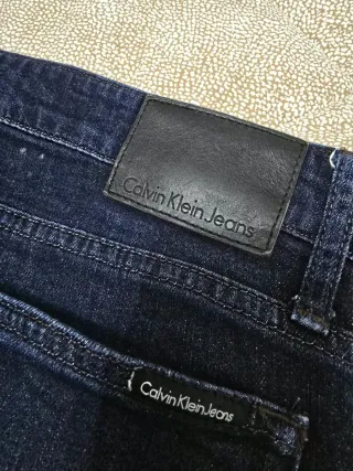 Jeans Calvin Klein W31 L32 Blu Scuro