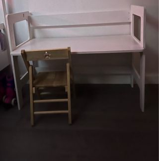 Tavolo e sedia per bambini