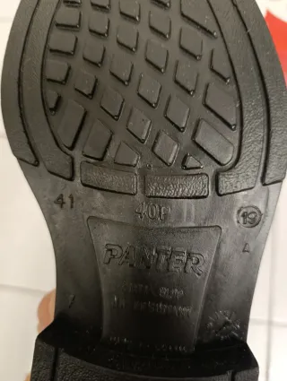 Zapato Panter Negras