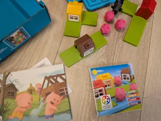 Juego Los Tres Cerditos Deluxe Smart Games