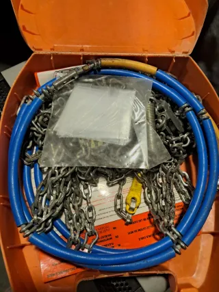 Rebajas: cadenas para nieve muy bien cuidadas