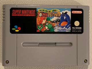 Super Mario World 2 Yoshi's Island SNES PAL -leer-